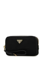 BLACK NYLON BEAUTY CASE Prada