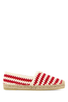 TWO-TONE CROCHET ESPADRILLES Prada MULTICOLOURED 35