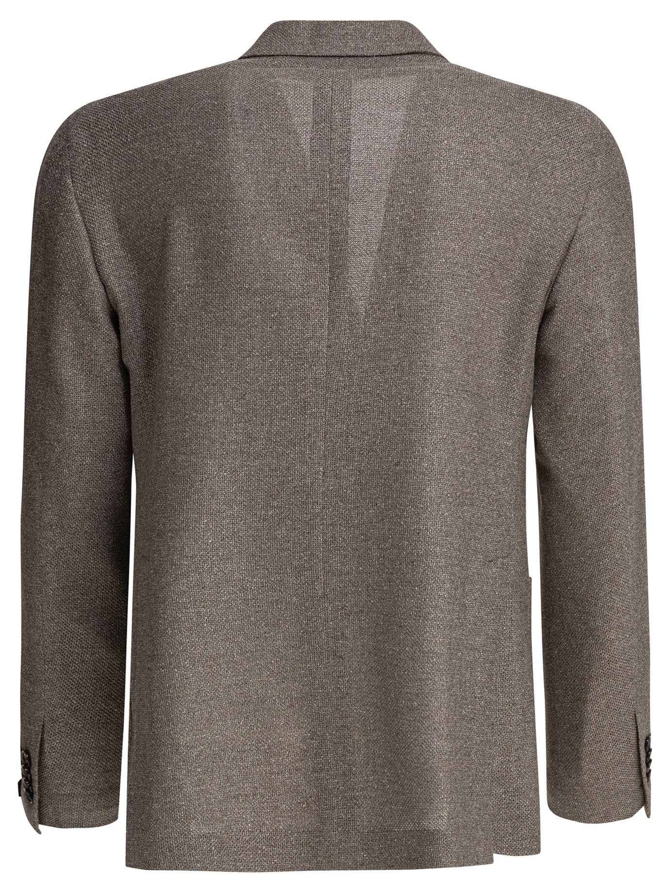 BROWN WOOL JACKET Tagliatore