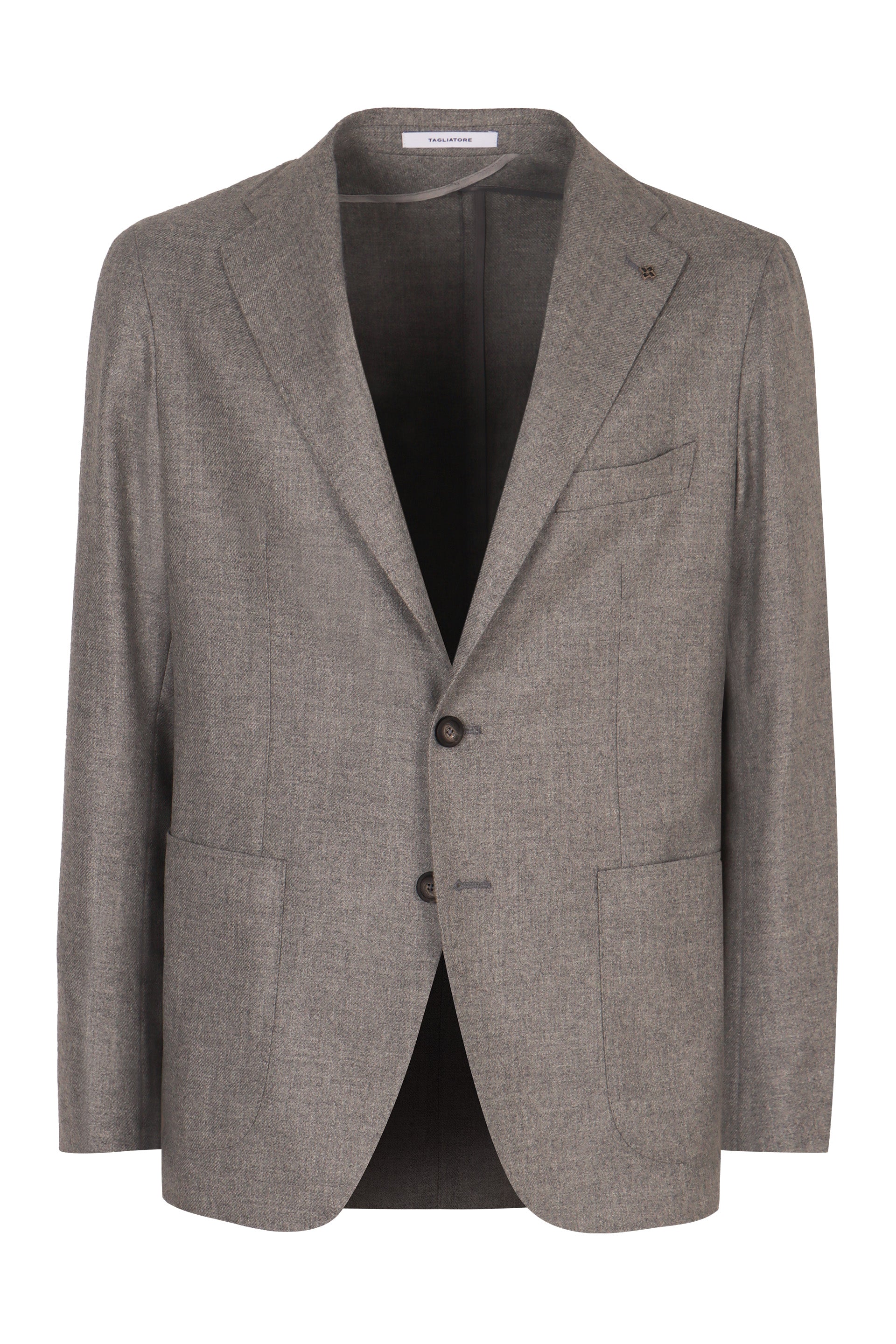 SINGLE-BREASTED TWO-BUTTON JACKET Tagliatore grey 52