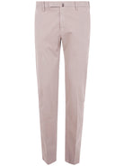 "CHINO SLIM FIT" TROUSERS Incotex BROWN 50
