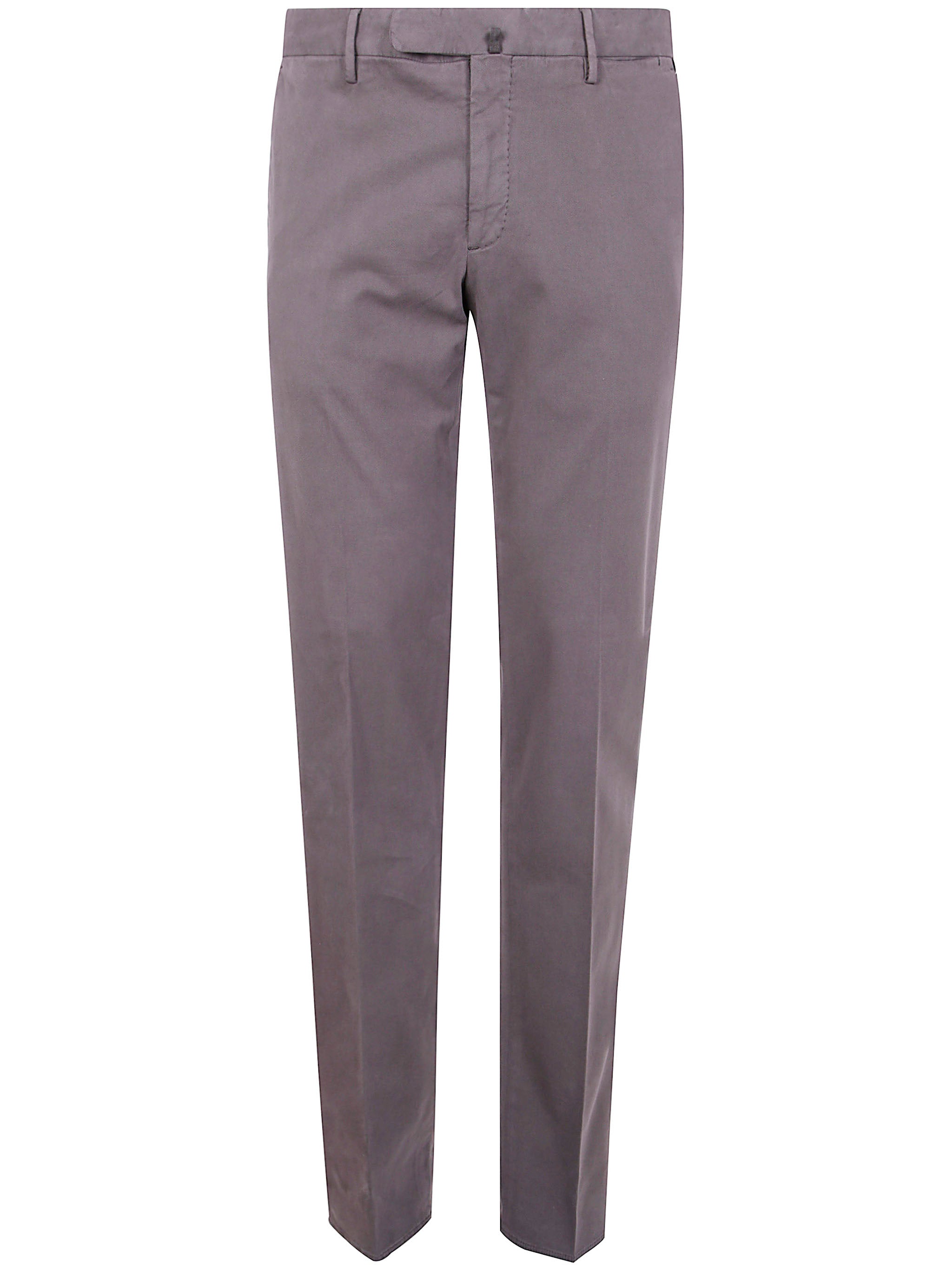 "CHINO SLIM FIT" TROUSERS Incotex BROWN 50