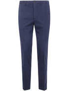 REGULAR TROUSERS Incotex BLUE 50