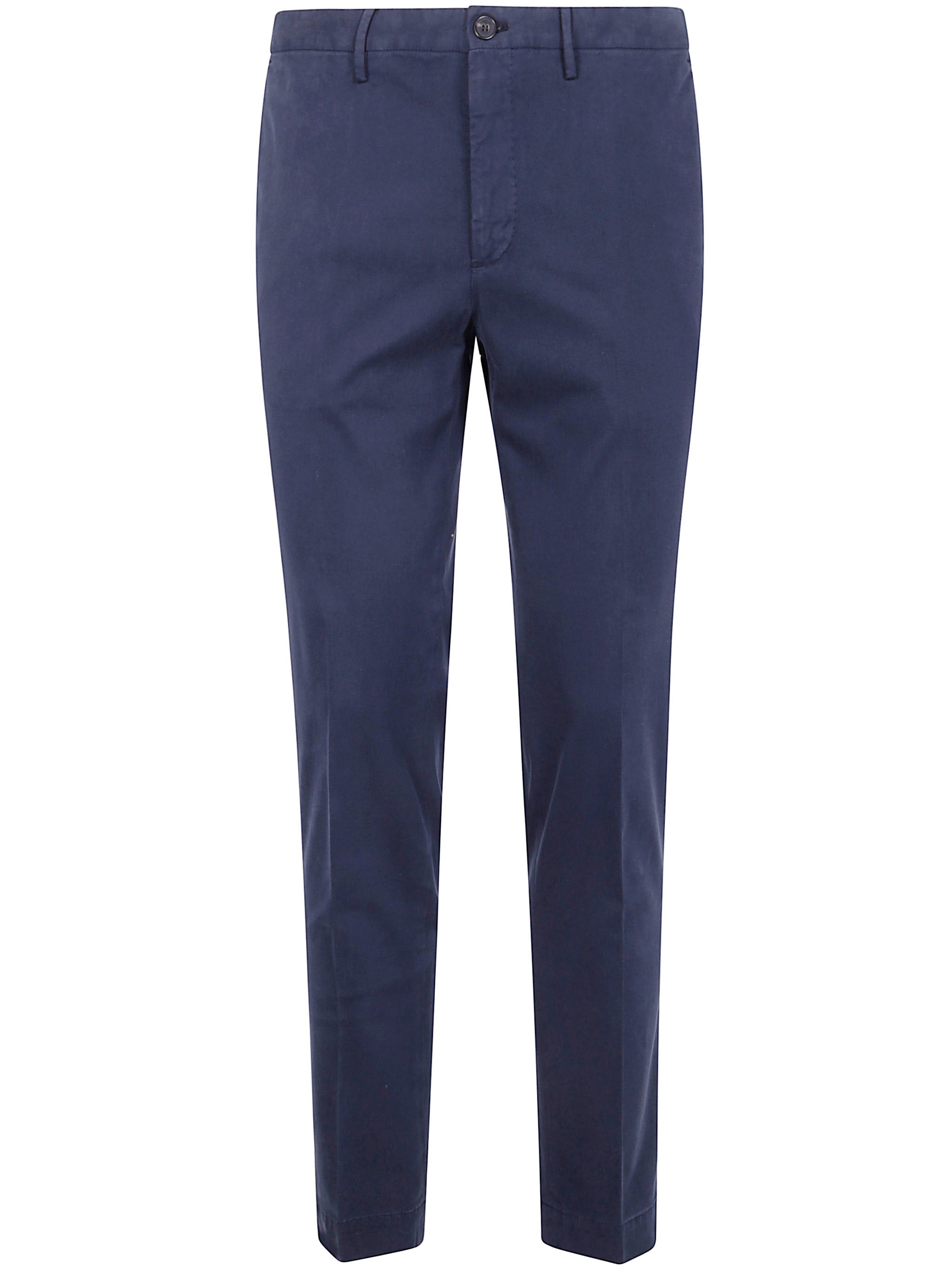 REGULAR TROUSERS Incotex BLUE 50