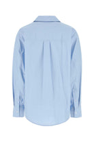 LIGHT BLUE POPLIN OVERSIZE SHIRT Alexander wang