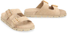 SAND SUEDE SLIPPERS Prada