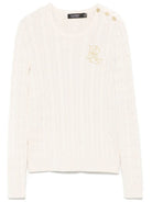 "MONTIVA" LONG SLEEVE PULLOVER Lauren Ralph Lauren NUDE & NEUTRALS M