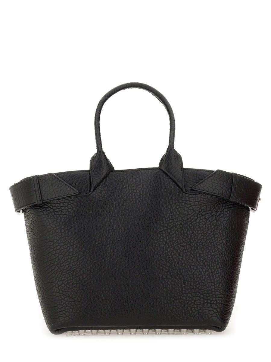 LARGE BLACK LEATHER TOTE BAG Alexander wang BLACK UNI