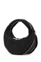 BLACK LEATHER TWIST HANDBAG Alexander wang