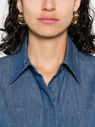 COCO EMBROIDERED DENIM SHIRT Zimmermann