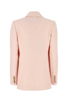 PASTEL PINK LINEN CRUSH BLAZER Zimmermann