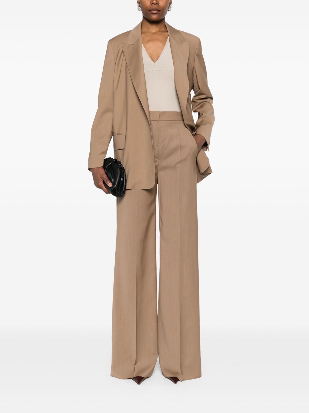 BROWN CLOTHING TROUSERS Max Mara