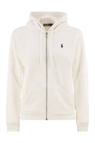 HOODIE WITH ZIP Polo Ralph Lauren WHITE XS