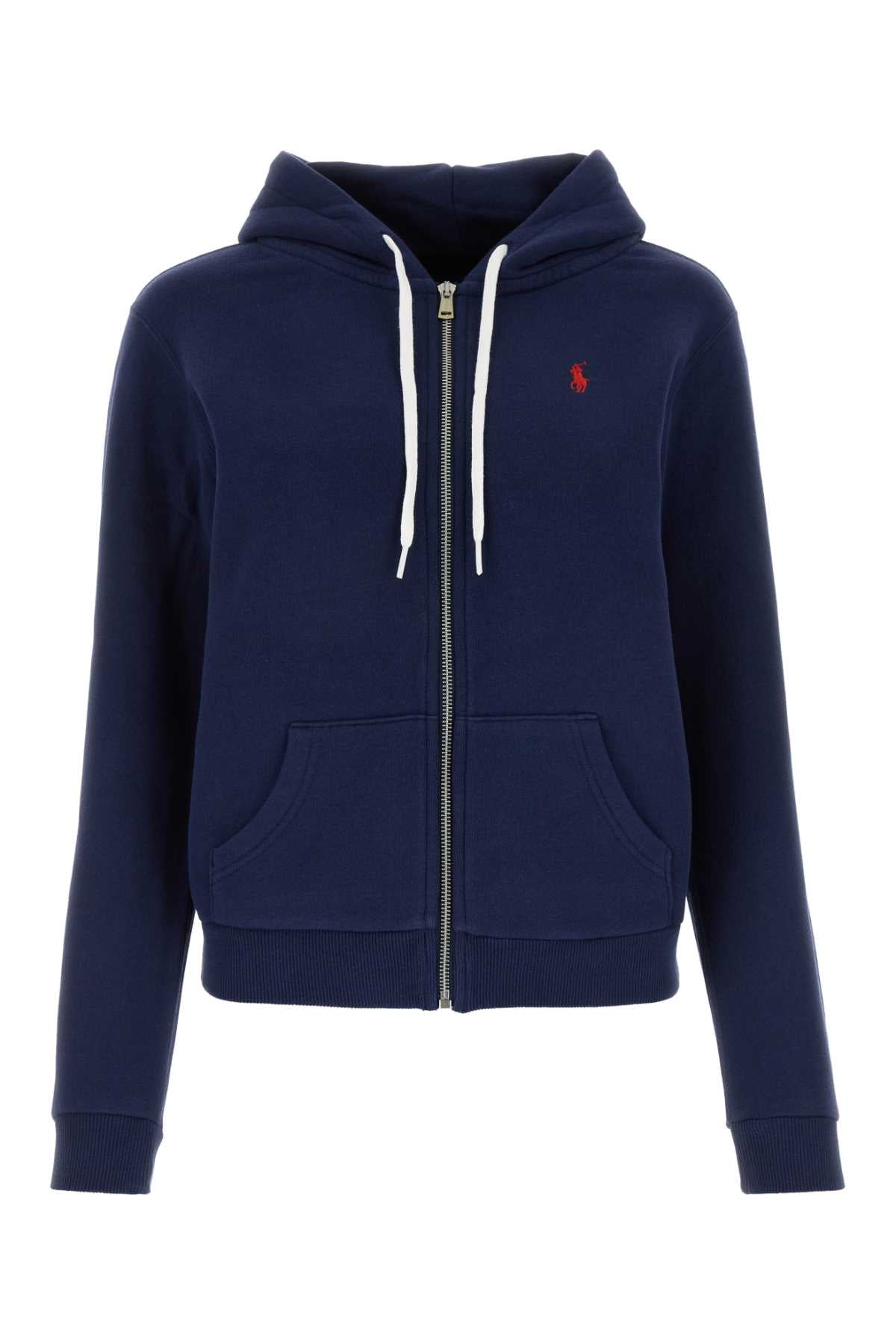 HOODIE WITH ZIP Polo Ralph Lauren NAVY XS