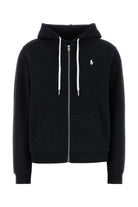 HOODIE WITH ZIP Polo Ralph Lauren BLACK XS