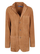 SUEDE JACKET WITH THREE BUTTONS Polo Ralph Lauren