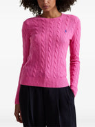 PLAITED WOOL AND CASHMERE CREW-NECK Polo Ralph Lauren