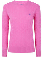 PLAITED WOOL AND CASHMERE CREW-NECK Polo Ralph Lauren