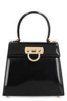 ICONIC LEATHER HANDBAG Ferragamo black TU