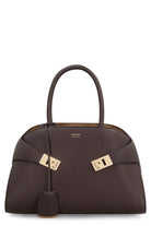 HUG S LEATHER HANDBAG Ferragamo brown TU