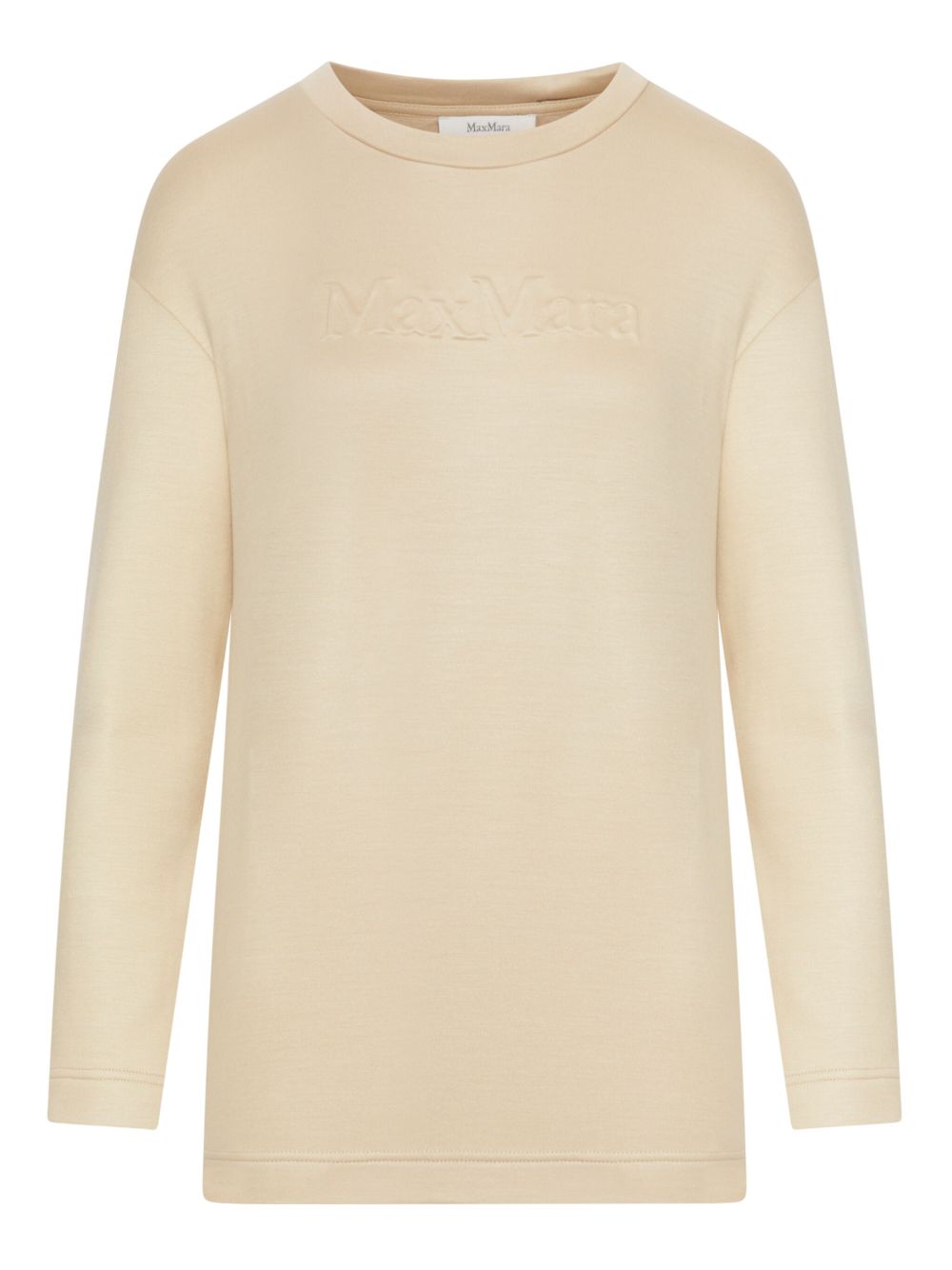 CREWNECK COTTON SWEATSHIRT Max Mara BEIGE XS