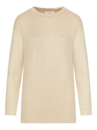 CREWNECK COTTON SWEATSHIRT Max Mara BEIGE XS
