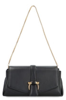 LEATHER CROSSBODY BAG Ferragamo black TU