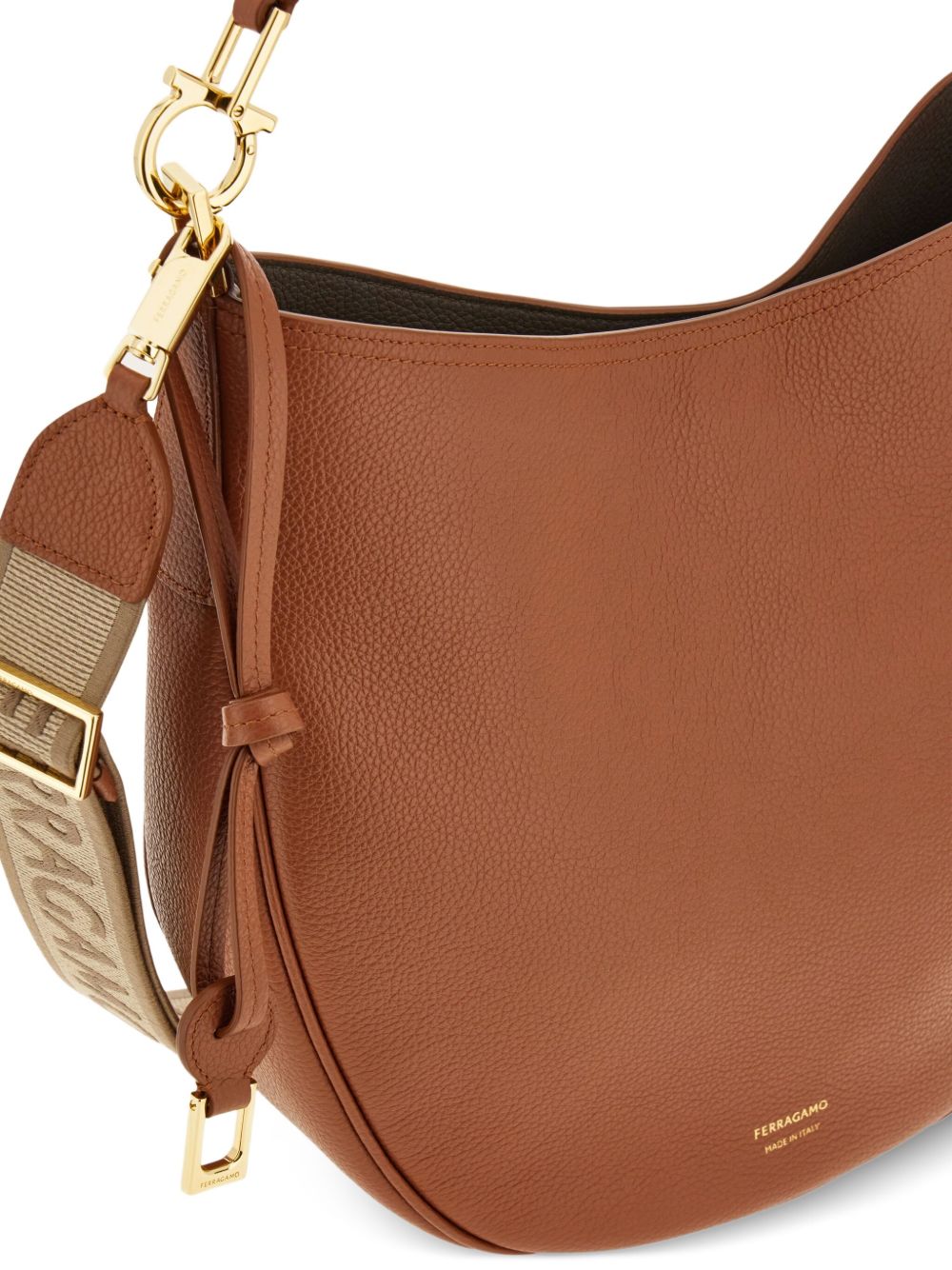 MEDIUM LEATHER HOBO BAG Ferragamo