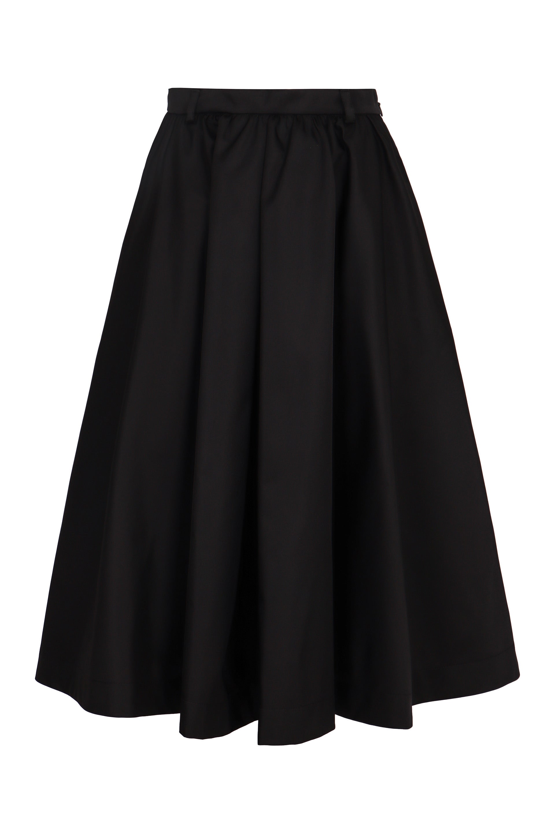 TECHNICAL FABRIC SKIRT Prada black 40