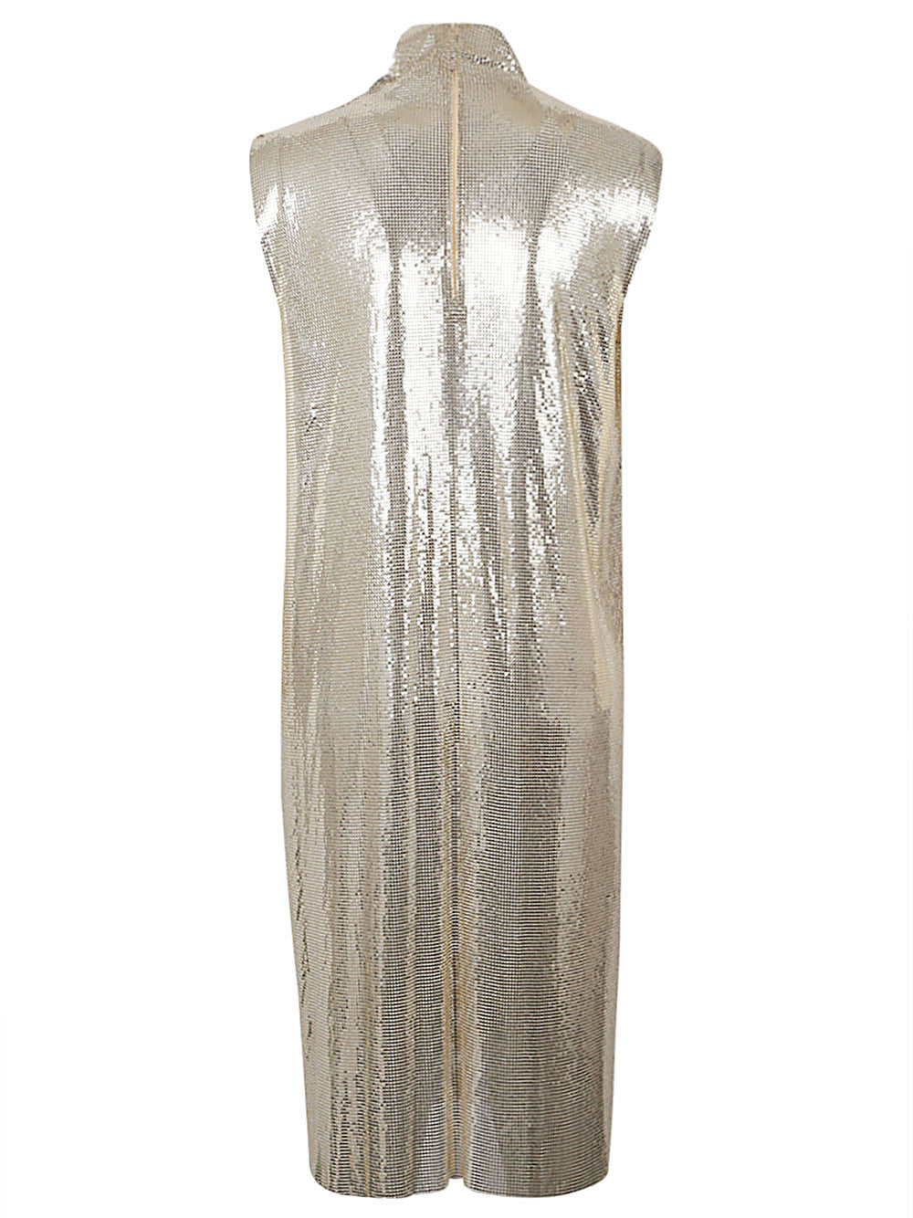 metallic knit long sleeve dress Ingrid Metallic Knit Maxi Dress - Bronze main image 1