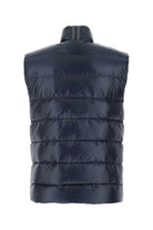 DARK BLUE NYLON CROFTON SLEEVELESS DOWN JACKET Canada Goose