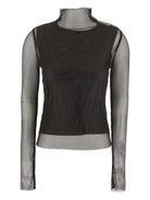 BLACK CLOTHING SWEATERS MAX MARA SPORTMAX BLACK XS