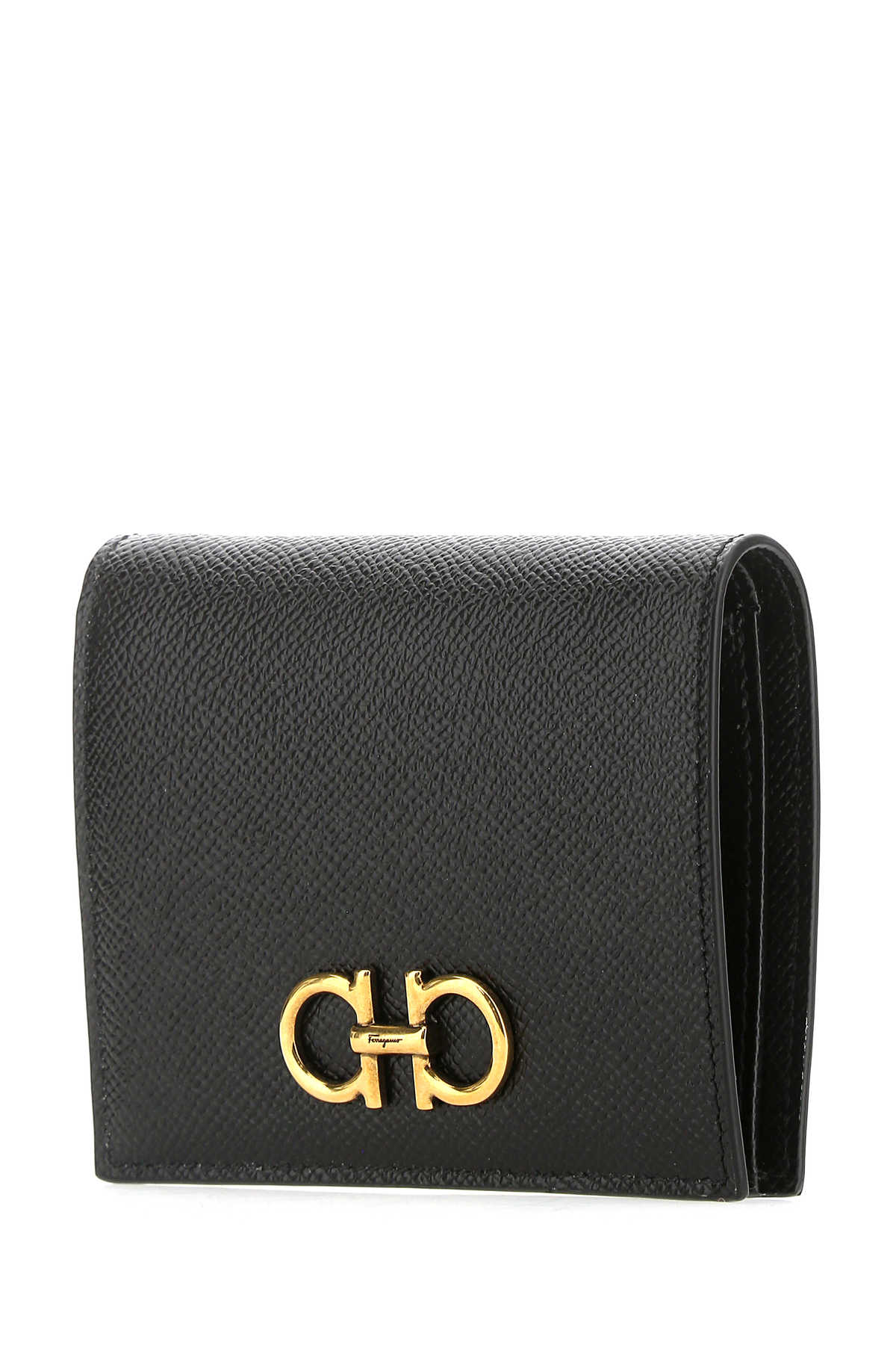 BLACK LEATHER WALLET Ferragamo