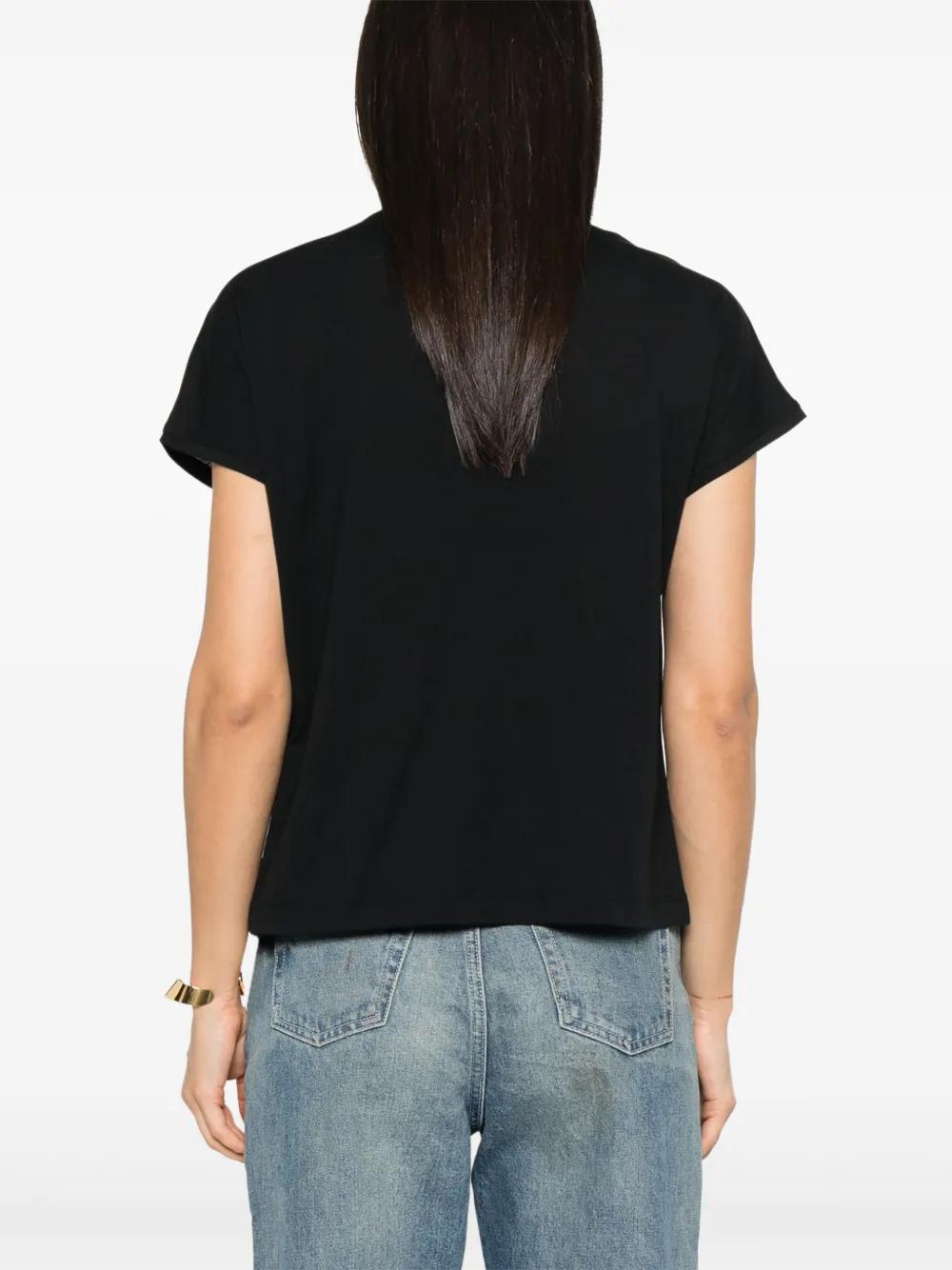 DEVRA SHIRT WITH BLACK PICO Khaite
