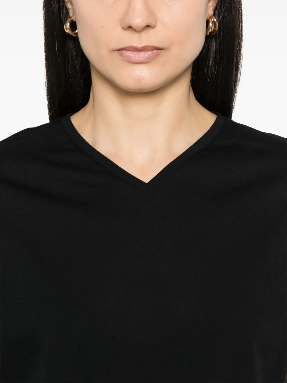 DEVRA SHIRT WITH BLACK PICO Khaite