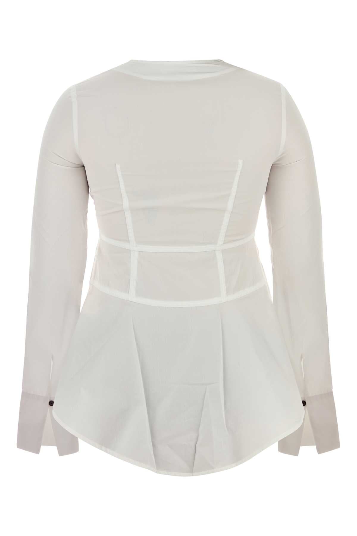 WHITE POPLIN SHIRT Co WHITE XS