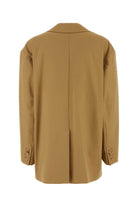CAMEL STRETCH COTTON MONICA BLAZER Max Mara