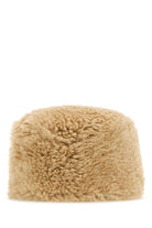 BEIGE SHEARLING HAT TOTEME BEIGE O TAN XS/S