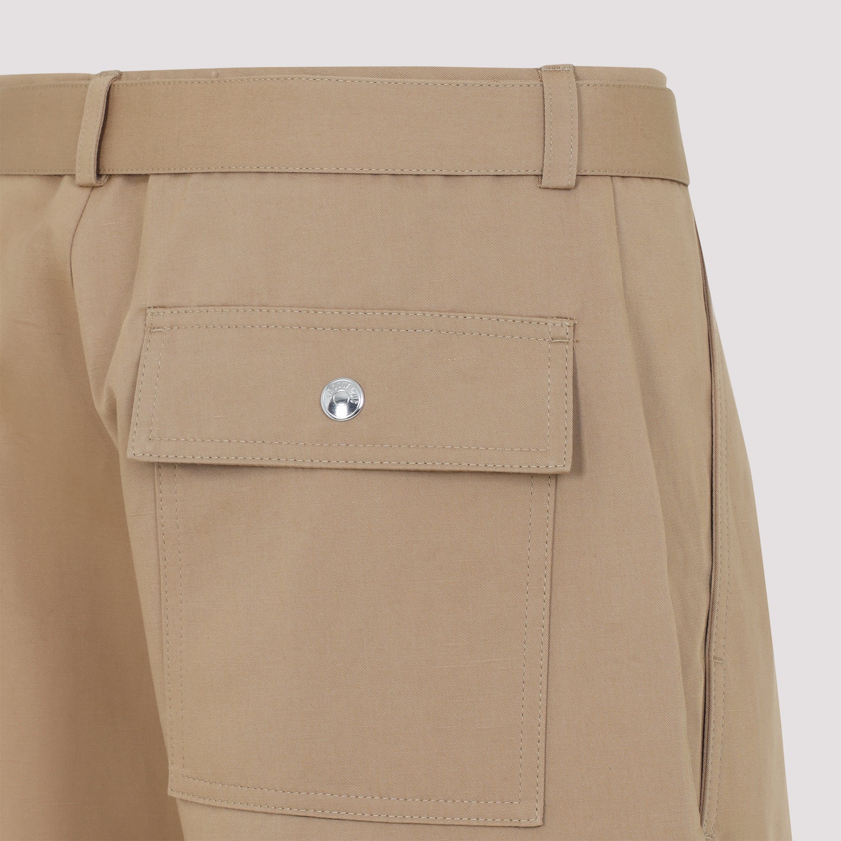 COTTON LINEN CARGO-TROUSERS Jacquemus