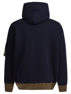 BLUE COTTON POLYESTER SWEATSHIRT Sacai