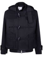 WOOL MELTON BLOUSON Sacai BLACK 2