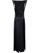 LONG BACKLESS DRESS WITH BELT ON THE BACK JEAN PAUL GAULTIER
