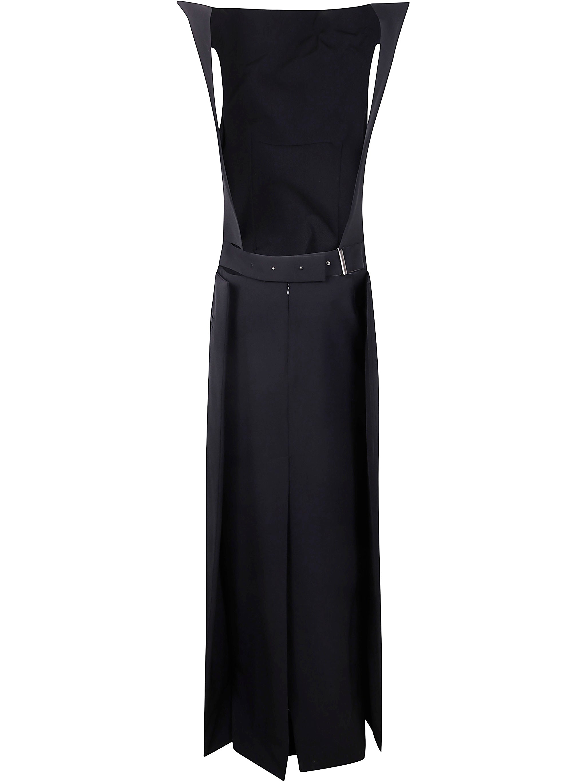 LONG BACKLESS DRESS WITH BELT ON THE BACK JEAN PAUL GAULTIER