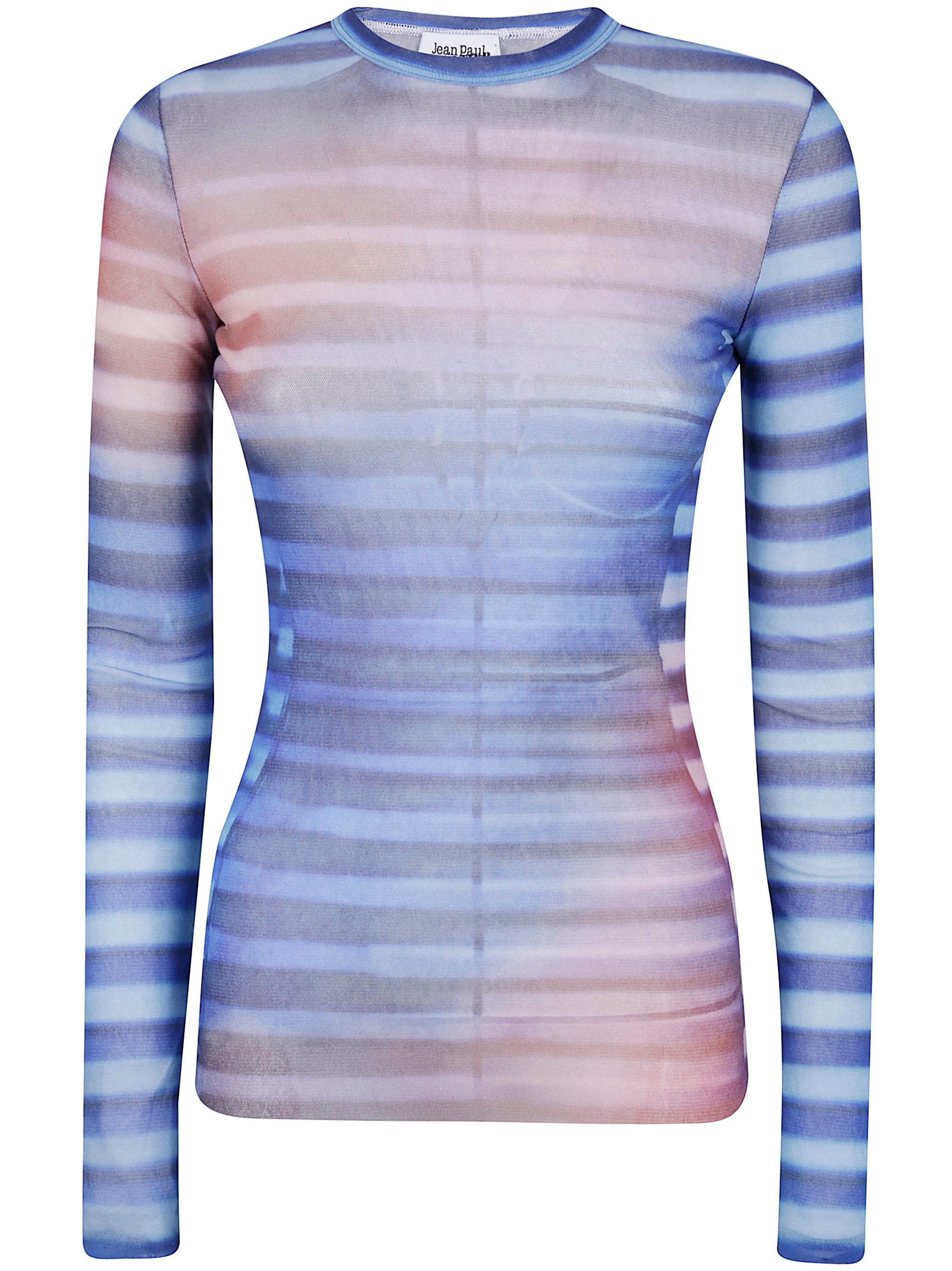 MESH TOP WITH AIR PRINT JEAN PAUL GAULTIER MULTICOLOUR XS
