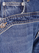 LOW WAISTED JEAN WITH STRAP DETAIL ON THE FRONT JEAN PAUL GAULTIER