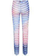 MESH TROUSER PRINTED "AIR" JEAN PAUL GAULTIER