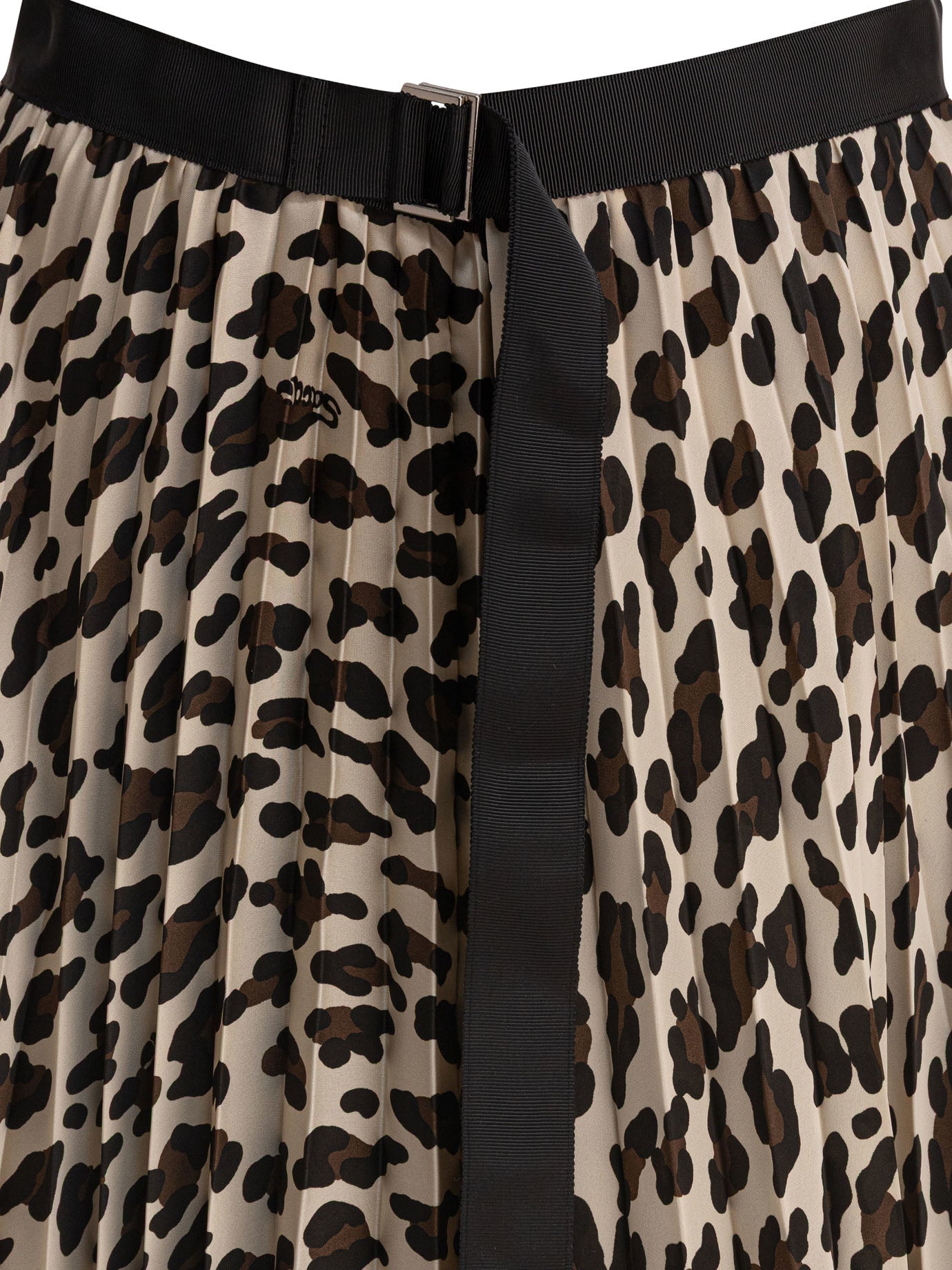 LEOPARD SKIRT Sacai
