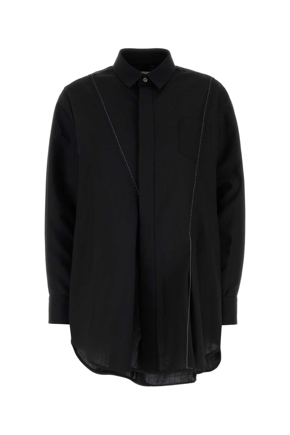 SUITING SHIRT Sacai BLACK 2