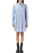STRIPED SHIRT DRESS Sacai LIGHTBLUE STRIPE 2