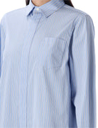 STRIPED SHIRT DRESS Sacai